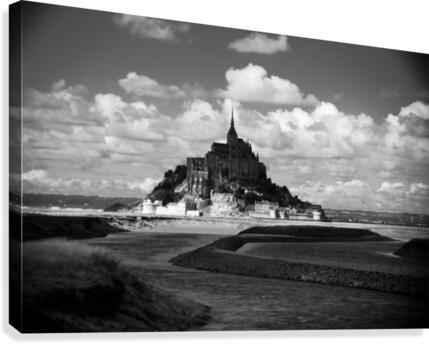 Mont St-Michel  Impression sur toile