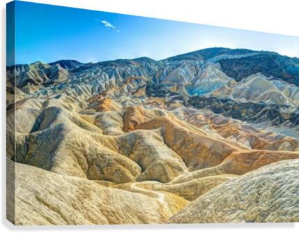 Death Valley Waves  Canvas Print