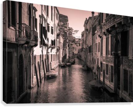 Venise - Canal  Canvas Print