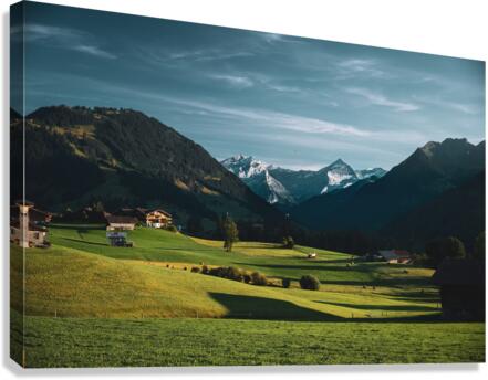 Gstaad  Canvas Print