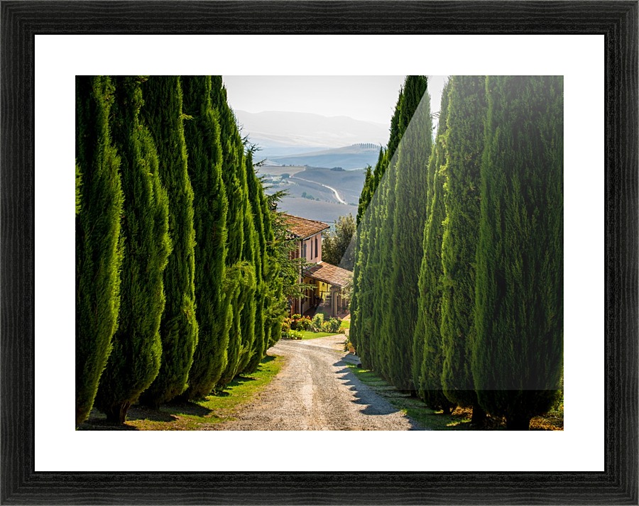 Tuscany House  Framed Print Print