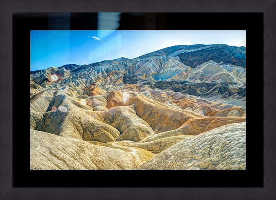 Death Valley Waves  Impression encadrée