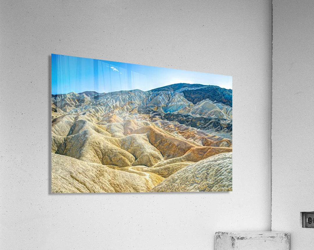 Death Valley Waves  Acrylic Print 
