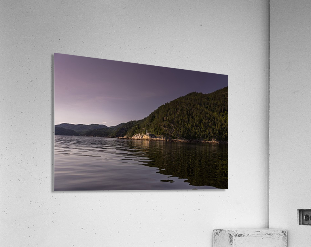 Saguenay Fjord  Acrylic Print 