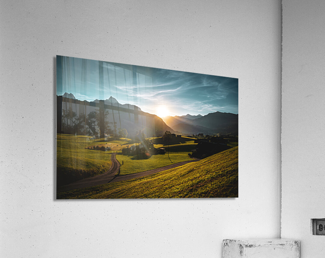 Alps  Impression acrylique 