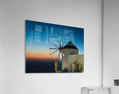 Mills Oia Night  Acrylic Print