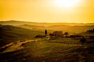 Tuscany Pienza Dawn