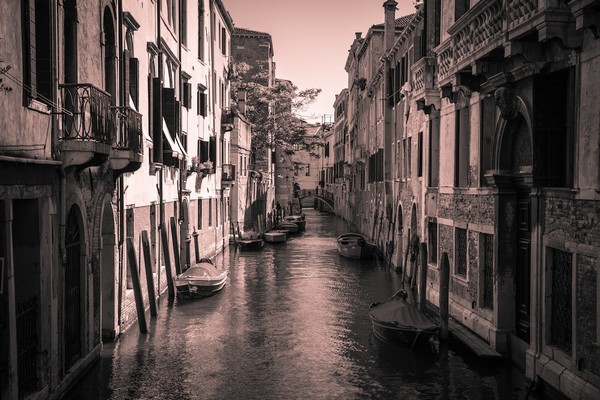 Venise - Canal  Print