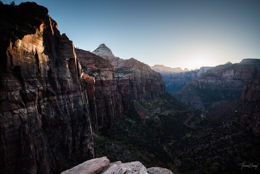 Zion valley  Print