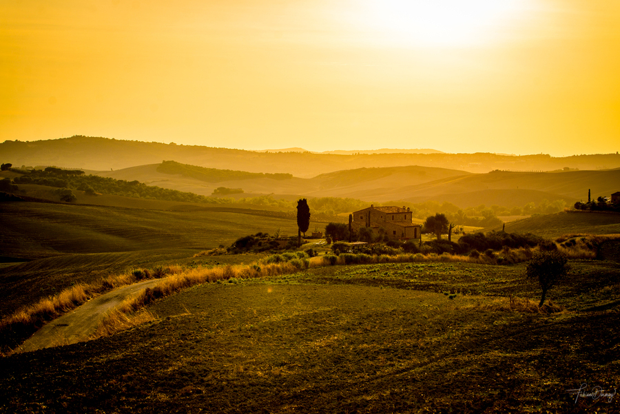 Tuscany Pienza Dawn  Print