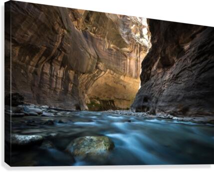 Zion tunnel  Canvas Print