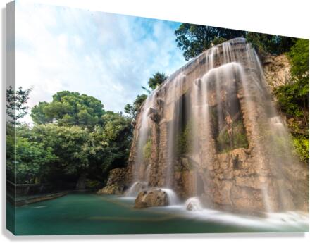 Fontaine de Nice  Canvas Print