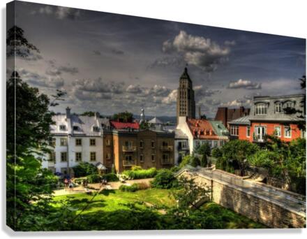 quebec city  Impression sur toile