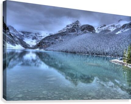 Lake Louise Winter  Canvas Print