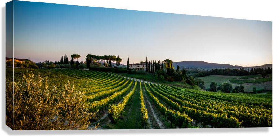 Tuscany Mormoraia  Canvas Print