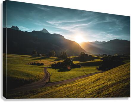 Alps  Canvas Print