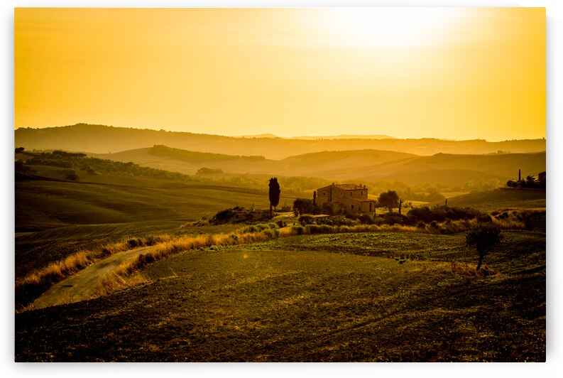 Tuscany Pienza Dawn by Fabien Dormoy