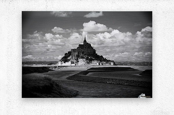 Mont St-Michel  Metal print