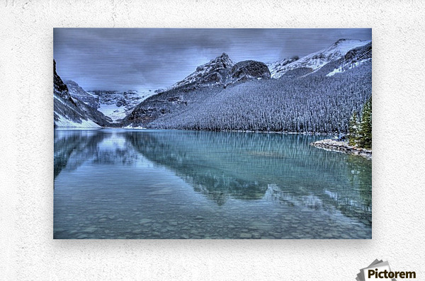 Lake Louise Winter  Metal print