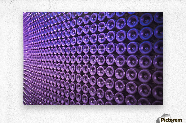 Wine Wall  Metal print