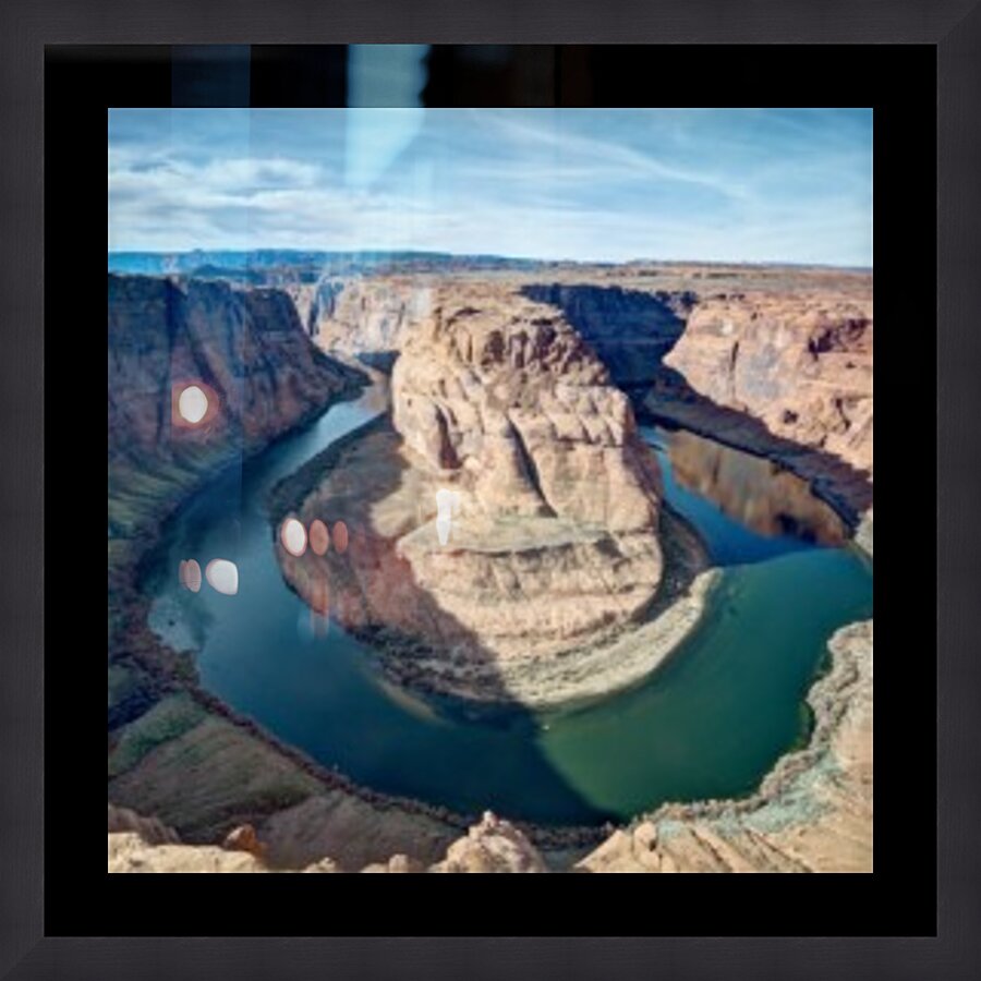 Horse Shoe Arizona  Framed Print Print