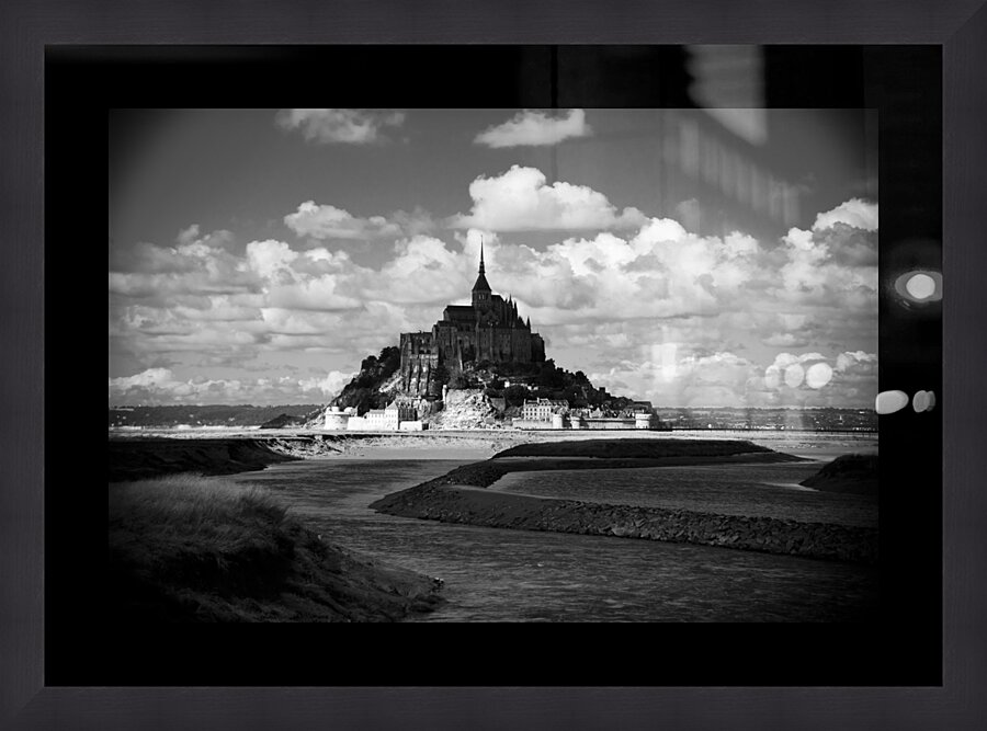 Mont St-Michel  Framed Print Print