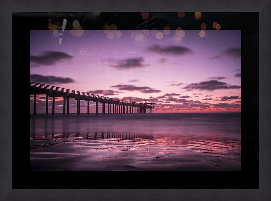 LaJolla Bridge  Framed Print Print