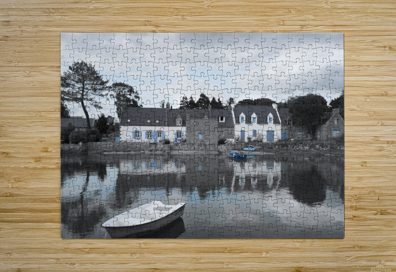 Bretagne  HD Metal print with Floating Frame on Back