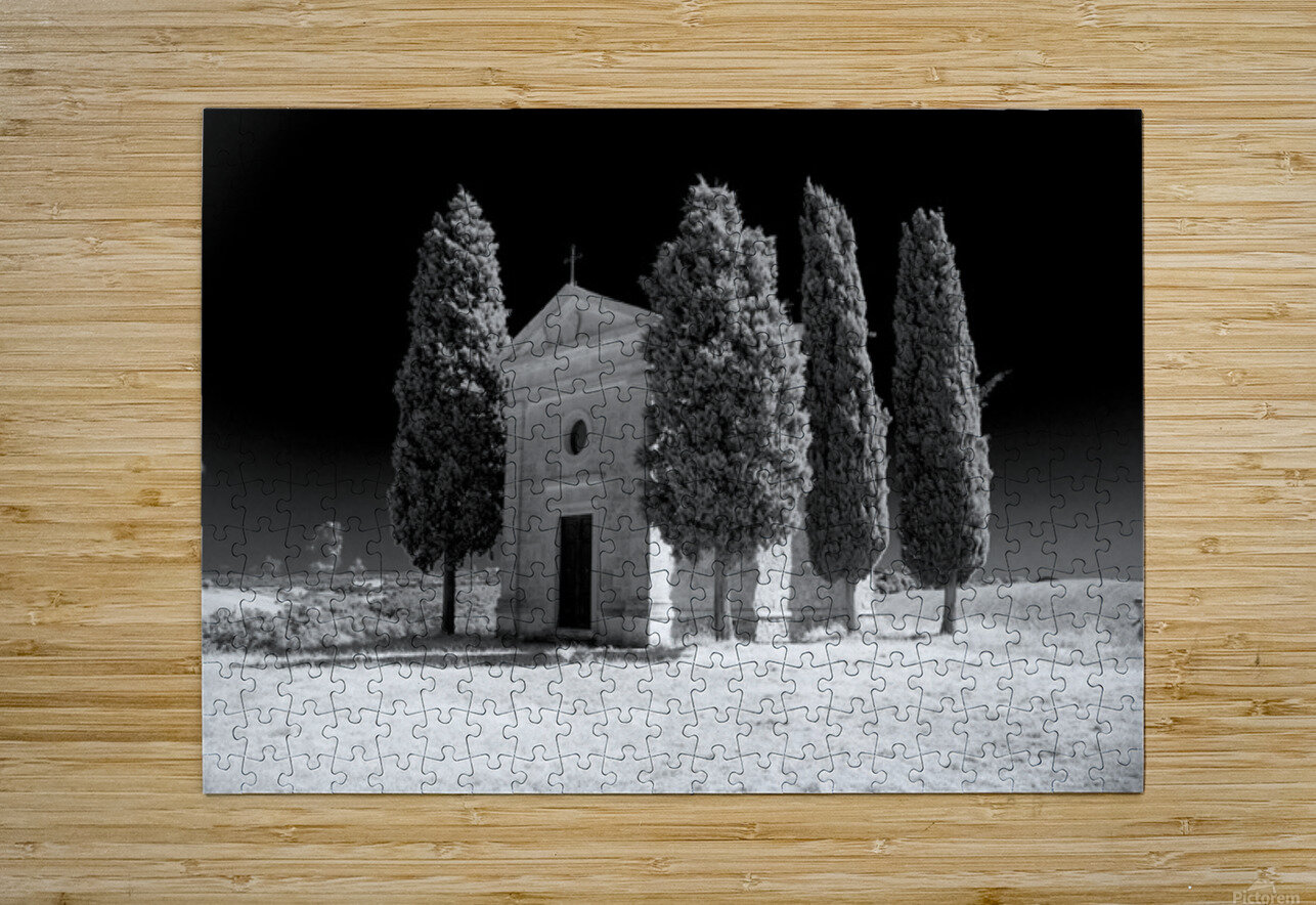 Tuscany Montalcino  HD Metal print with Floating Frame on Back