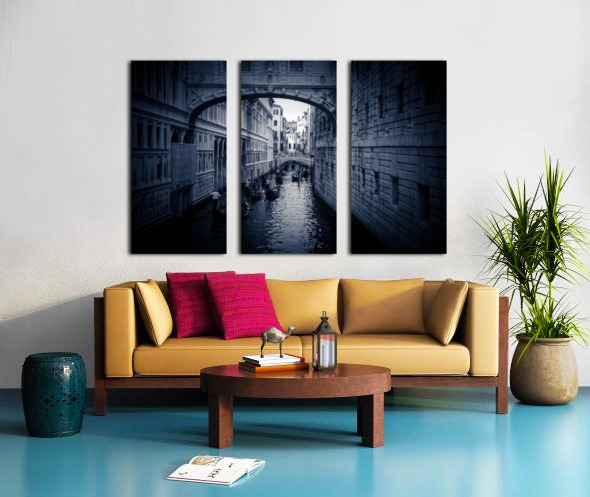 Pont de Venise Split Canvas print