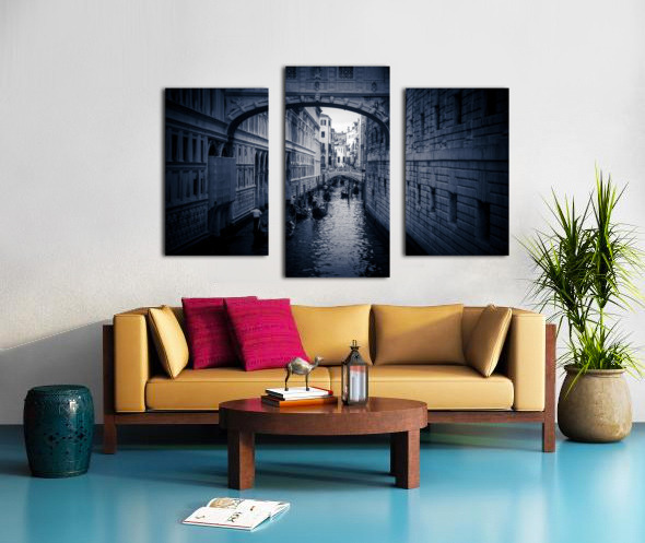 Pont de Venise Impression sur toile