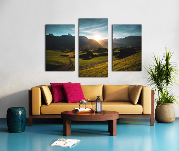 Alps Canvas print