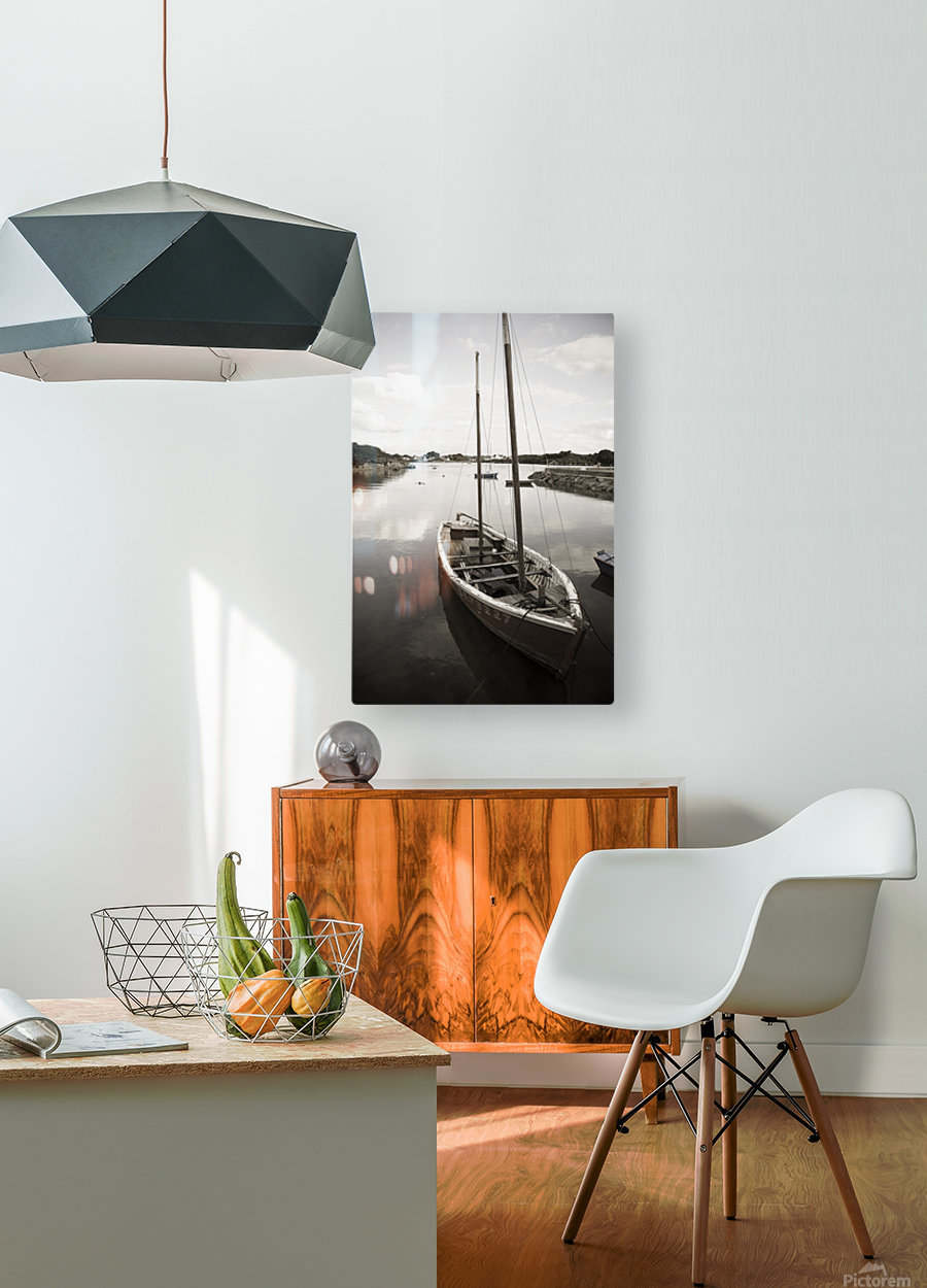 Port de Bretagne  HD Metal print with Floating Frame on Back