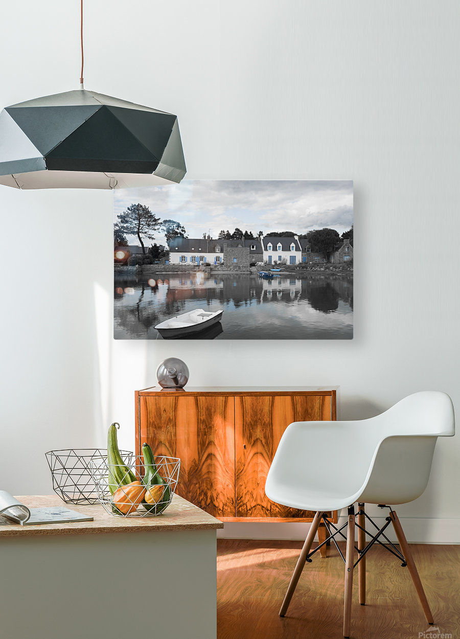 Bretagne  HD Metal print with Floating Frame on Back