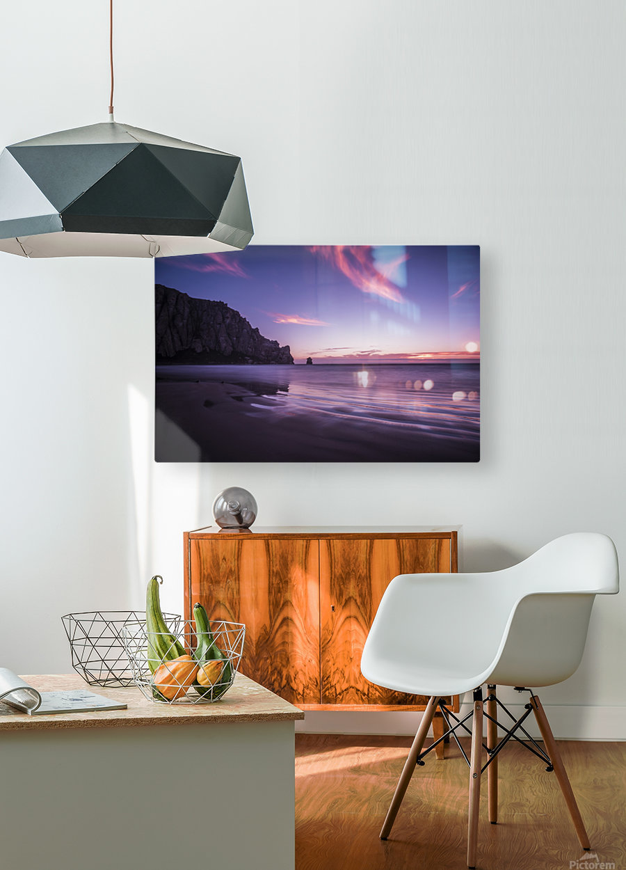 MorroBay  HD Metal print with Floating Frame on Back
