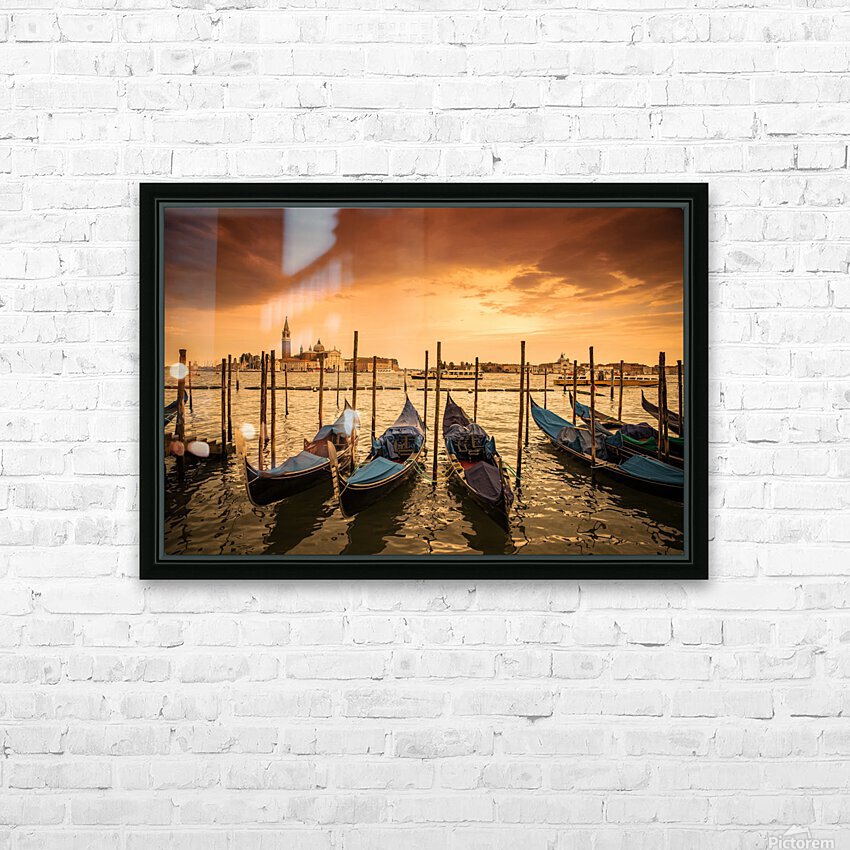 Venise HD Sublimation Metal print with Decorating Float Frame (BOX)