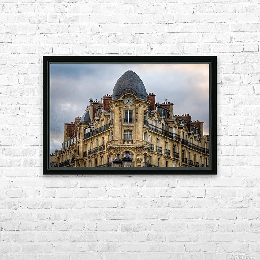 Paris Style HD Sublimation Metal print with Decorating Float Frame (BOX)