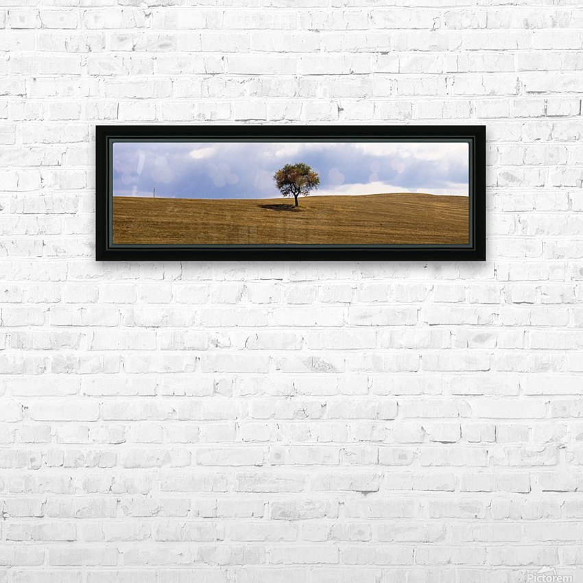 Tuscany Tree HD Sublimation Metal print with Decorating Float Frame (BOX)