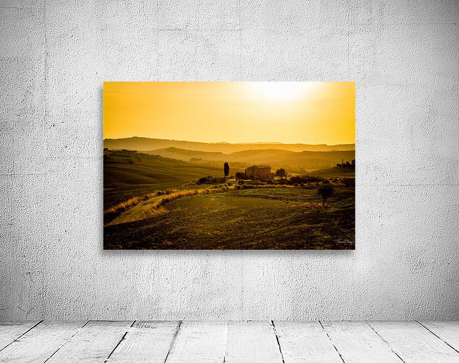 Tuscany Pienza Dawn by Fabien Dormoy