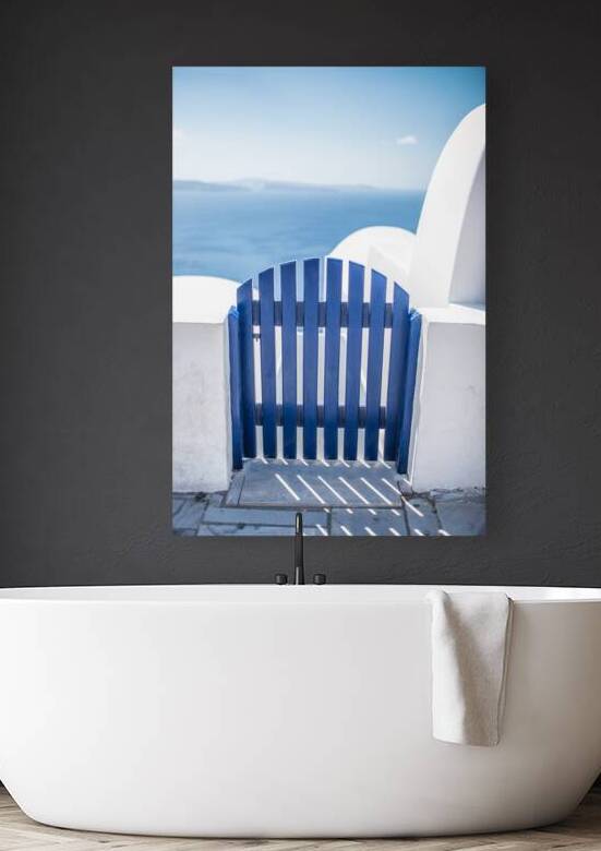 Blue door by Fabien Dormoy