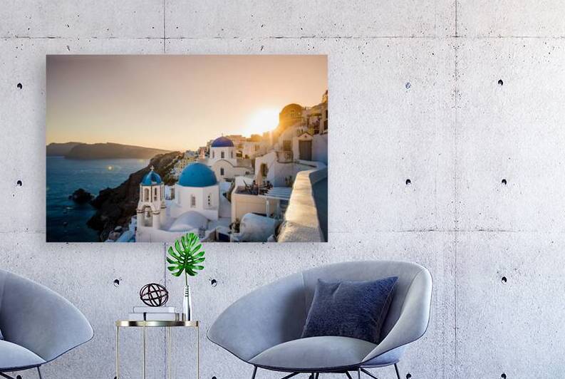 Coastal Oia by Fabien Dormoy