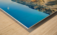 Death Valley Waves Wood print